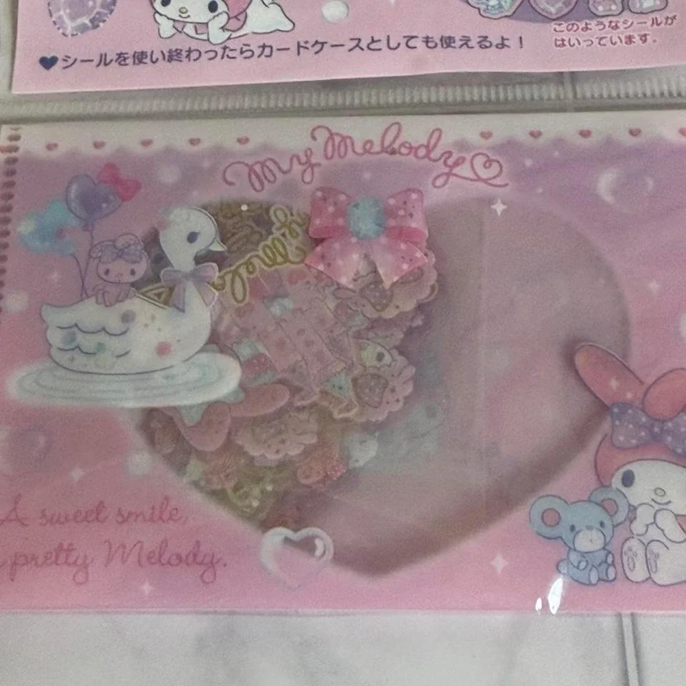 ADORABLE COTTAGE CORE SANRIO MY MELODY CARD NOTEPAD BUNDLE NWT